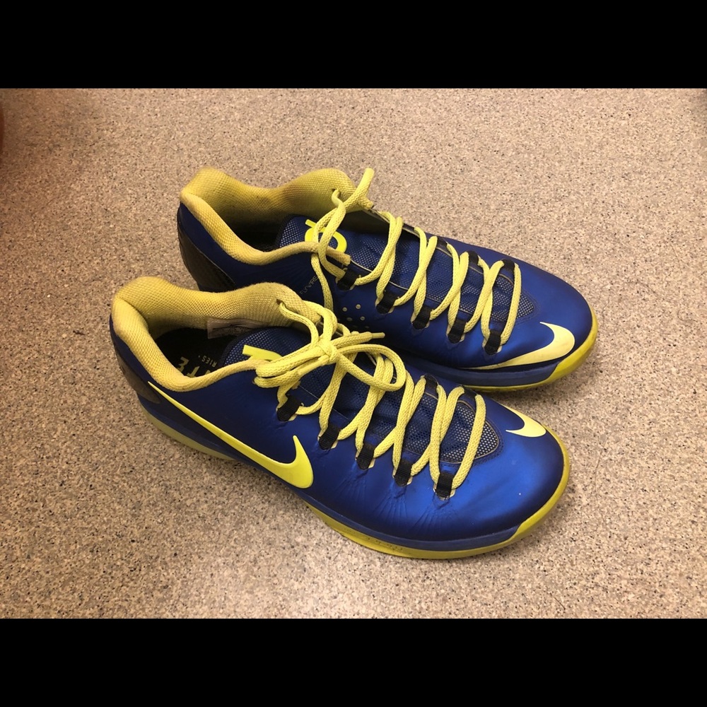 Nike KD 5 elite sprite basketball shoes, men